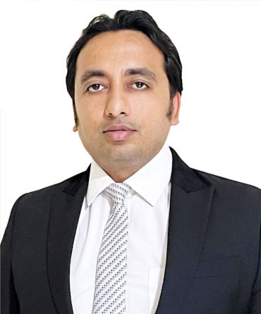 Portrait of Mr. Digant Sharma, entrepreneur, social architect and nation-building strategist